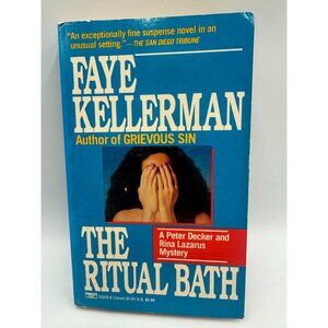 The Ritual Bath Faye Kellerman 1986 Paperback Mystery Pre-Owned – Good